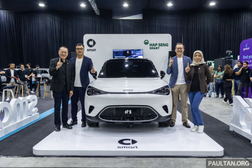 2023 smart #1 EV makes Malaysian debut at EVx – 66 kWh, 440 km range, 22 kW AC, Q4 launch, we drive it! 1644347