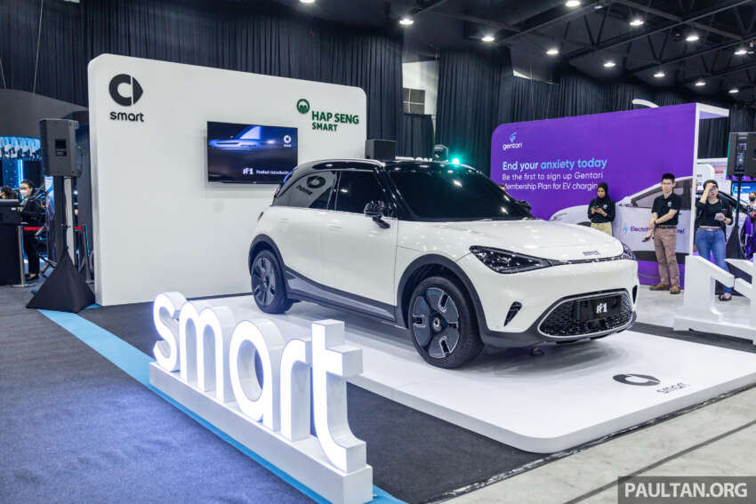 EVx 2023: smart #1 makes local debut ahead of Q4 launch – come see the 66 kWh, 440 km EV at SCCC! 1644762