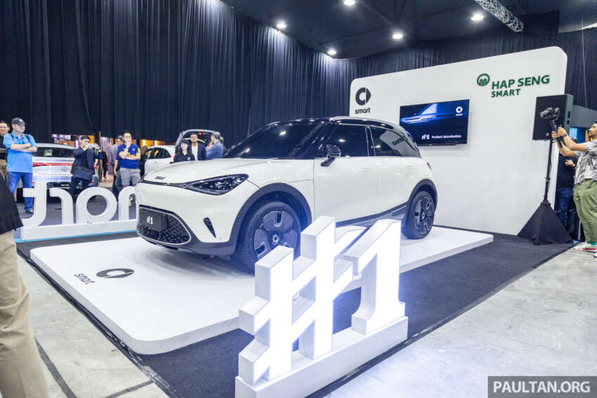 EVx 2023: smart #1 makes local debut ahead of Q4 launch – come see the 66 kWh, 440 km EV at SCCC! 1644764