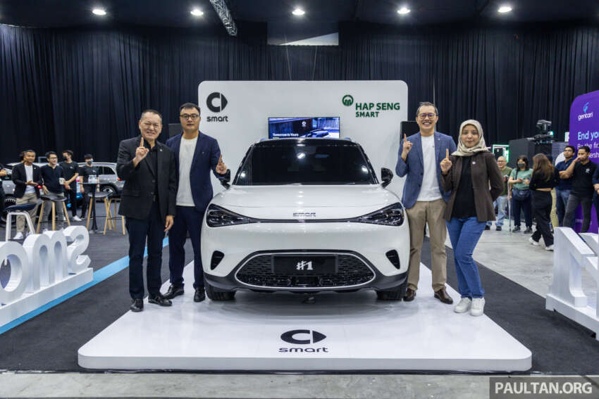 EVx 2023: smart #1 makes local debut ahead of Q4 launch – come see the 66 kWh, 440 km EV at SCCC! 1644765