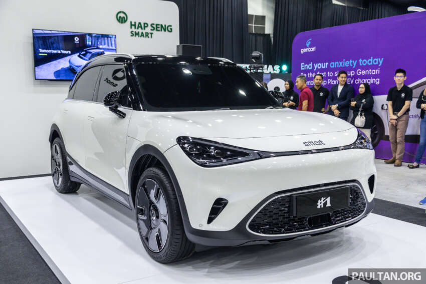 EVx 2023: smart #1 makes local debut ahead of Q4 launch – come see the 66 kWh, 440 km EV at SCCC! 1644766