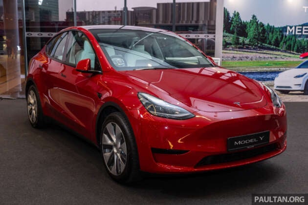 EVx 2023: 2023 Tesla Model Y – Standard Range RWD and Long Range AWD on display at SCCC, July 22-23