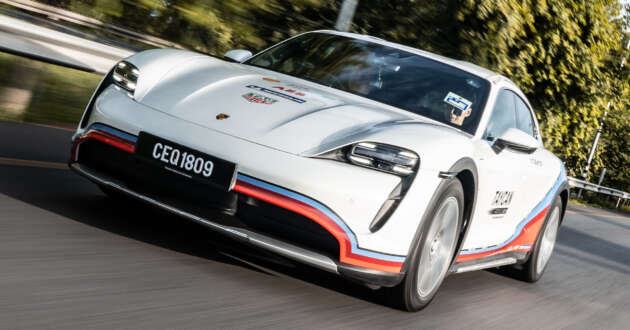 Porsche Taycan sets fastest single EV journey regional record; Thailand to Singapore in 29 hours 15 minutes