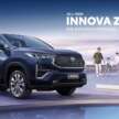 Toyota Innova Zenix 2023 dilancar di Thailand – dua varian hibrid; Toyota Safety Sense; dari RM183k