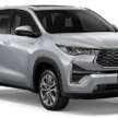 Toyota Innova Zenix 2023 dilancar di Thailand – dua varian hibrid; Toyota Safety Sense; dari RM183k