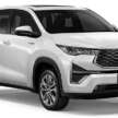 Toyota Innova Zenix 2023 dilancar di Thailand – dua varian hibrid; Toyota Safety Sense; dari RM183k