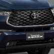 2023 Toyota Innova Zenix launched in Thailand – two hybrid variants; Toyota Safety Sense; from RM183k