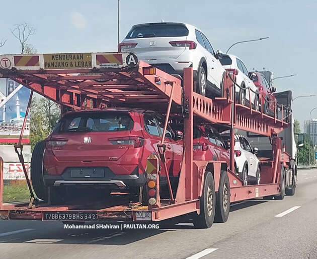 2023 Honda WR-V spotted heading to showrooms in Malaysia – Ativa rival with 1.5L NA launching soon?