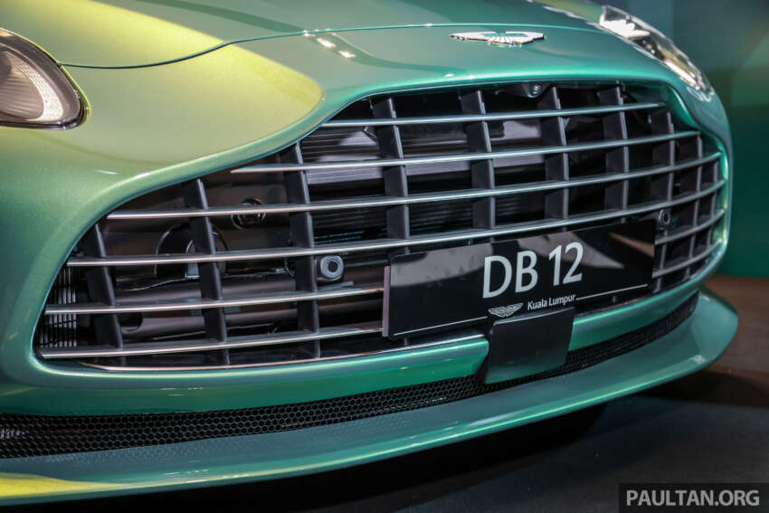 Aston Martin DB12 tiba di M’sia — 4.0L V8, 680 PS/800 Nm, 0-100 km/j dalam 3.6 saat, harga dari RM1.088 juta 1648335