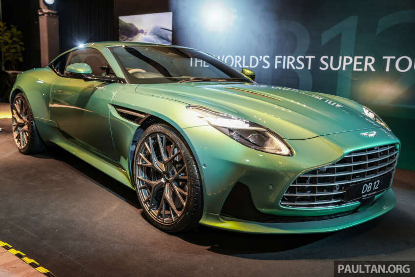 Aston Martin DB12 tiba di M’sia — 4.0L V8, 680 PS/800 Nm, 0-100 km/j dalam 3.6 saat, harga dari RM1.088 juta 1648324