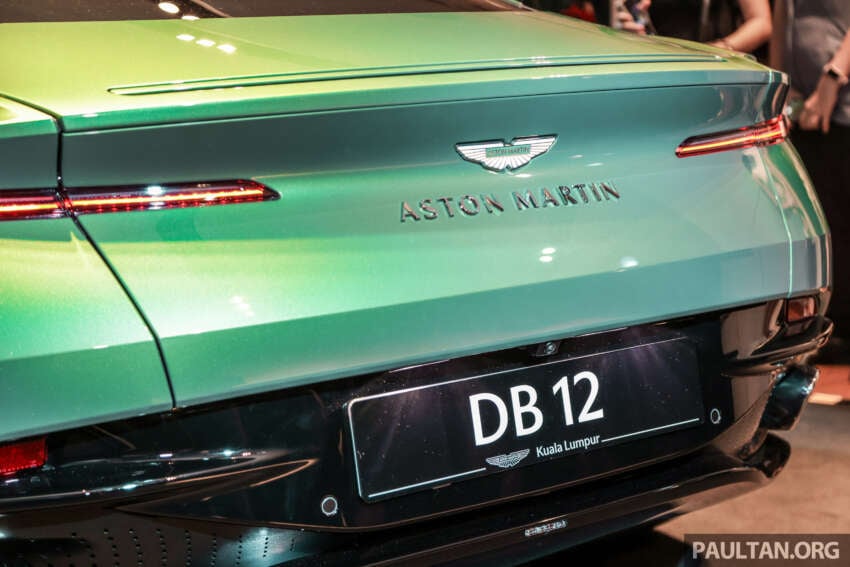 Aston Martin DB12 tiba di M’sia — 4.0L V8, 680 PS/800 Nm, 0-100 km/j dalam 3.6 saat, harga dari RM1.088 juta 1648348