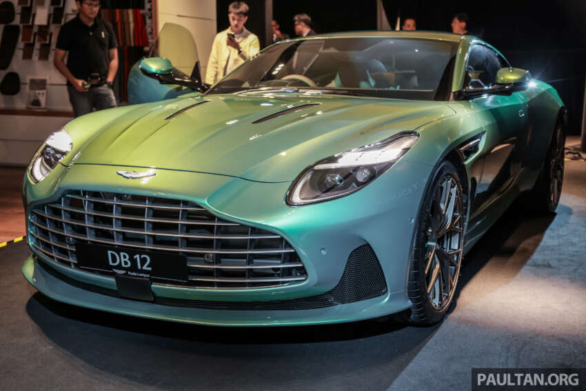 Aston Martin DB12 tiba di M’sia — 4.0L V8, 680 PS/800 Nm, 0-100 km/j dalam 3.6 saat, harga dari RM1.088 juta 1648325