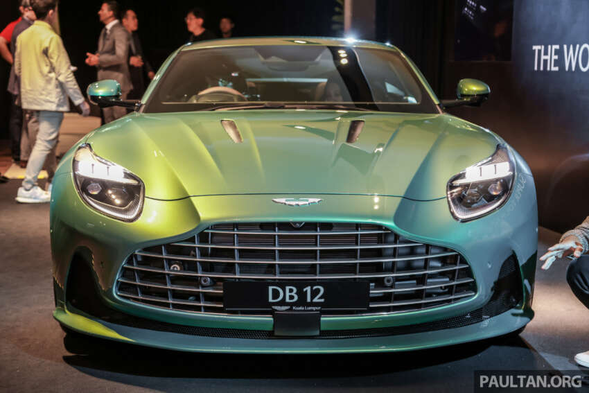 Aston Martin DB12 debuts in Malaysia – 4.0L V8, 680 PS and 800 Nm, 0-100 km/h in 3.6 secs, fr. RM1.088 mil 1648271