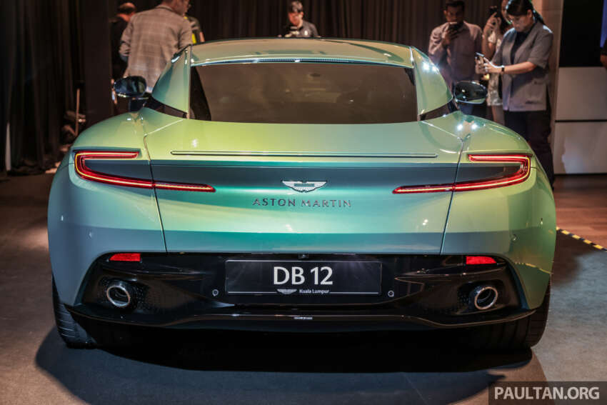 Aston Martin DB12 tiba di M’sia — 4.0L V8, 680 PS/800 Nm, 0-100 km/j dalam 3.6 saat, harga dari RM1.088 juta 1648329