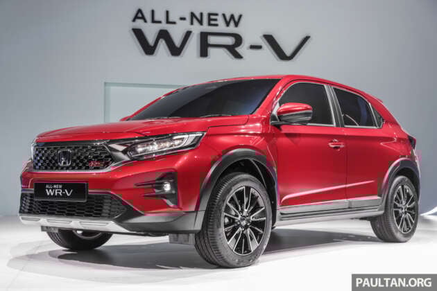 Honda WR-V 2023 dilancarkan di Malaysia – 1.5L NA, empat varian ditawarkan; harga dari RM89,900