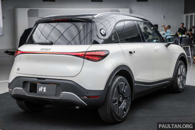 smart #1 2023 tampil perdana di M’sia di pameran EVx — 66 kWh, 22 kW AC, bakal dilancarkan suku keempat