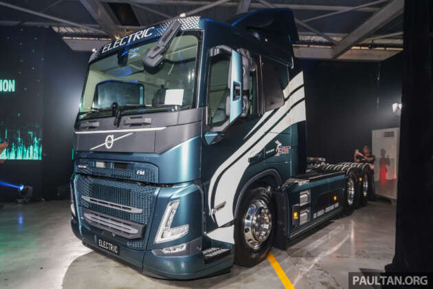 Volvo Trucks Malaysia launches heavy duty EV main engine – FH, FM, FMX;  Range 300 km, estimated RM2 million
