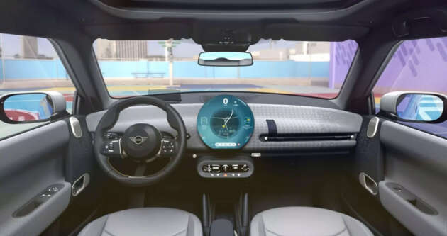 MINI Cooper Electric 2024 – bahagian dalam didedah