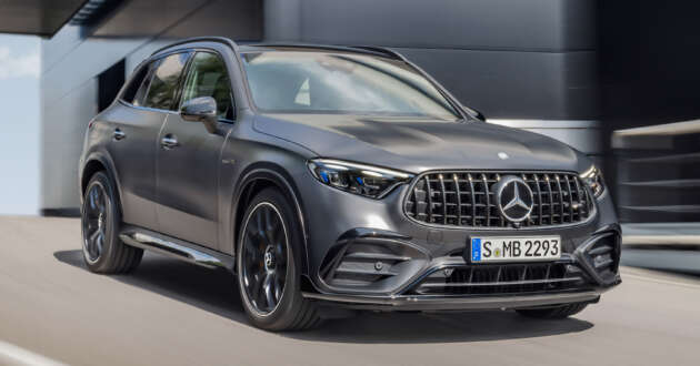 Mercedes-AMG GLC43, GLC63 2024 diperkenal – enjin V6, V8 diganti dengan 2.0L hibrid, kuasa hingga 680 PS