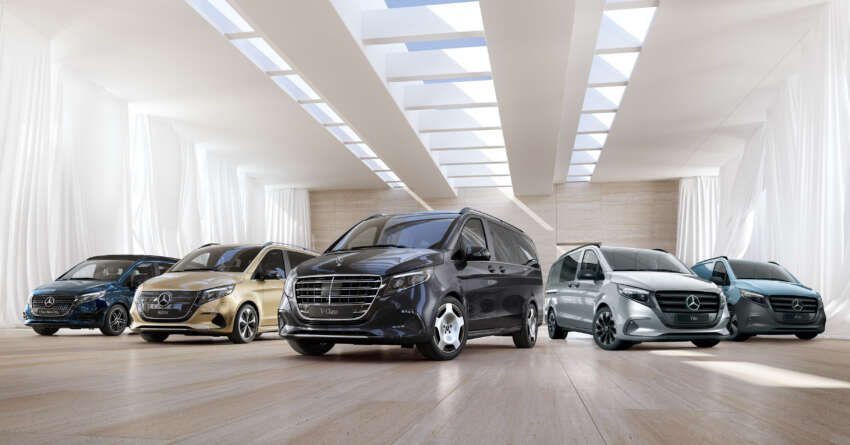2024 Mercedes-Benz V-Class, EQV, Vito, eVito facelifts debut – stylish exterior, redesigned interior, new kit 1647585