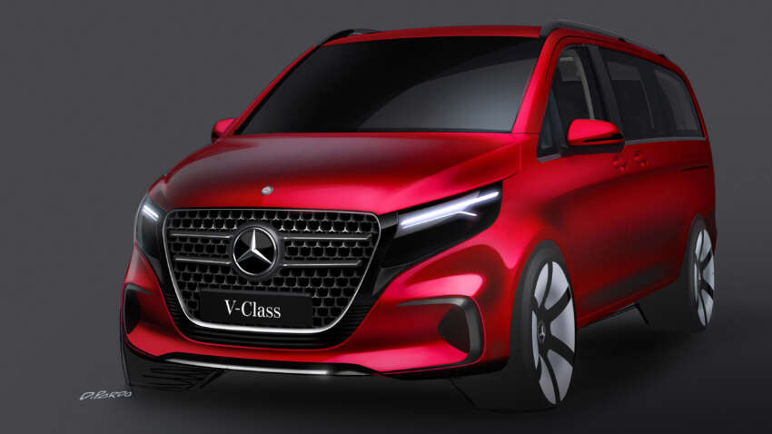 2024 Mercedes-Benz V-Class, EQV, Vito, eVito facelifts debut – stylish exterior, redesigned interior, new kit 1647696