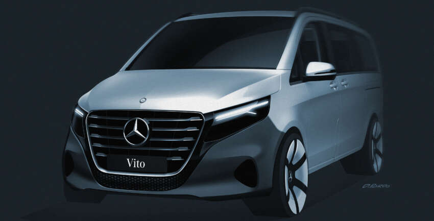 2024 Mercedes-Benz V-Class, EQV, Vito, eVito facelifts debut – stylish exterior, redesigned interior, new kit 1647703
