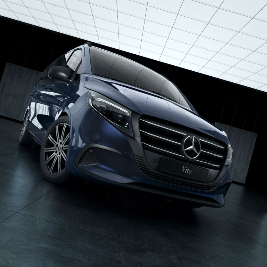 2024 Mercedes-Benz V-Class, EQV, Vito, eVito facelifts debut – stylish exterior, redesigned interior, new kit 1647614