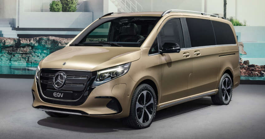 2024 Mercedes-Benz V-Class, EQV, Vito, eVito facelifts debut – stylish exterior, redesigned interior, new kit 1647625