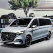 2024 Mercedes-Benz V-Class, EQV, Vito, eVito facelifts debut – stylish exterior, redesigned interior, new kit