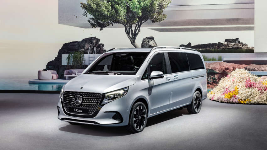 2024 Mercedes-Benz V-Class, EQV, Vito, eVito facelifts debut – stylish exterior, redesigned interior, new kit 1647642
