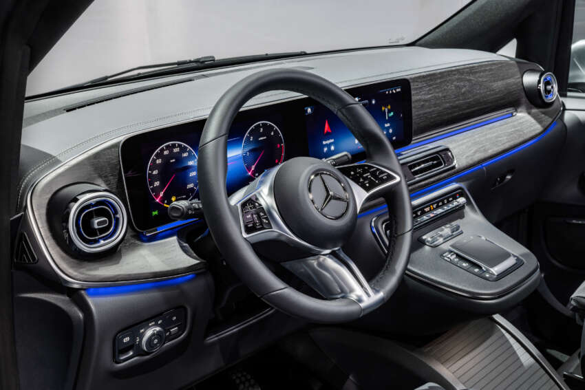 2024 Mercedes-Benz V-Class, EQV, Vito, eVito facelifts debut – stylish exterior, redesigned interior, new kit 1647645