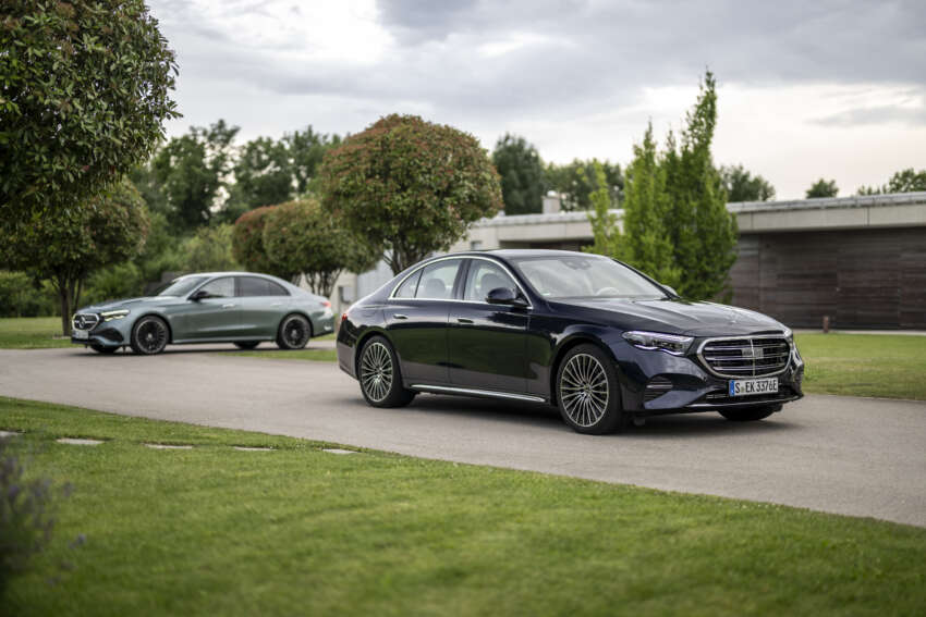 2024 Mercedes-Benz E-Class – W214 E220d, E300 de, E400 e PHEV and E450 4Matic sedan in latest images 1647448