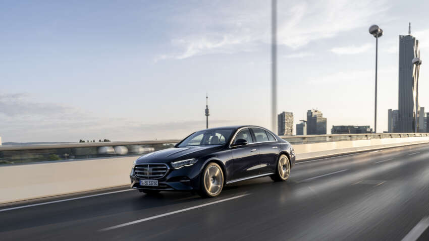 2024 Mercedes-Benz E-Class – W214 E220d, E300 de, E400 e PHEV and E450 4Matic sedan in latest images 1647451