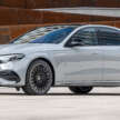 2024 Mercedes-Benz E-Class – W214 E220d, E300 de, E400 e PHEV and E450 4Matic sedan in latest images