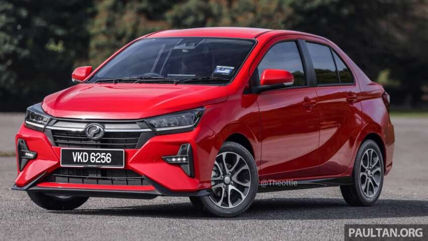 2024 Perodua Bezza rendered – new Axia Sedan 1638234