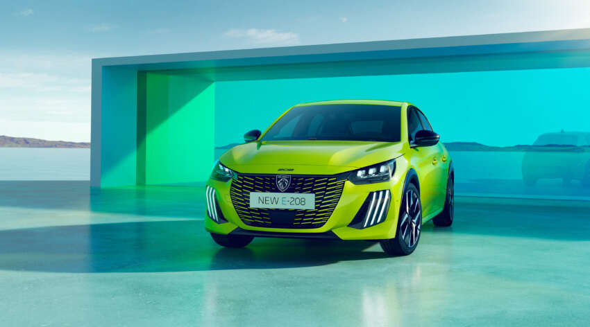 2024 Peugeot 208 facelift debuts – e-208 EV now offers 400 km of range; mild hybrid and NA engines available 1638569
