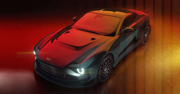 Aston Martin Valor – 715 PS/753 Nm 5.2 liter twin-turbo V12 with 6-speed manual transmission, LSD;  limited to 110 pieces
