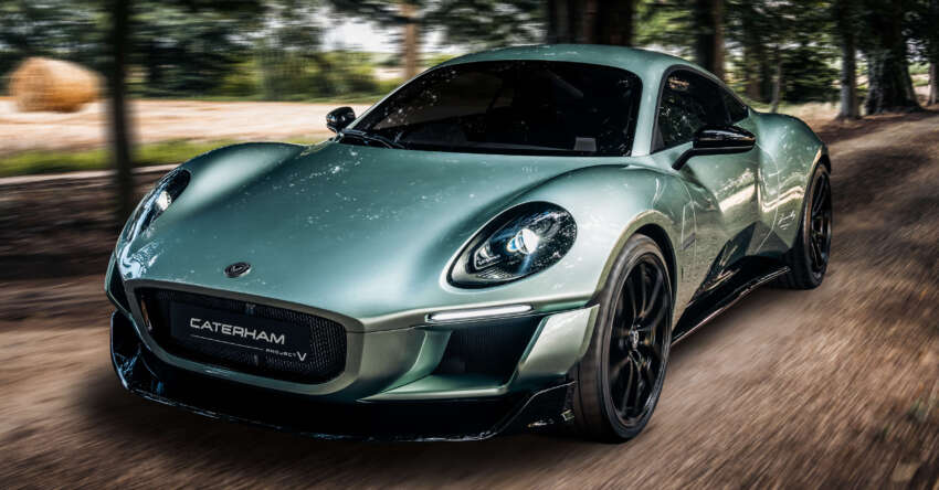 Caterham Project V buat penampilan pertama – EV sports berkuasa 272 PS, RWD, laju maksimum 230 km/j 1641301