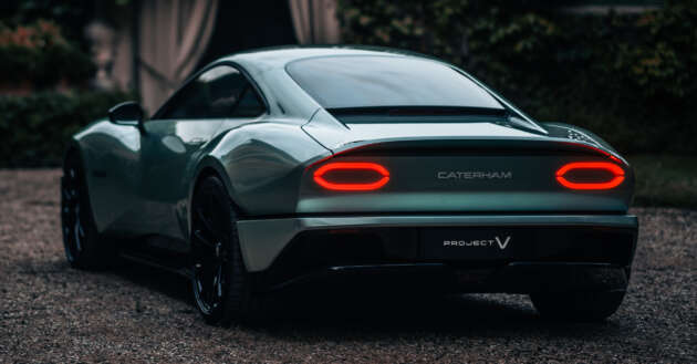 Caterham Project V concept EV launched – 272 PS single engine RWD, 55 kWh battery, 400 km WLTP range