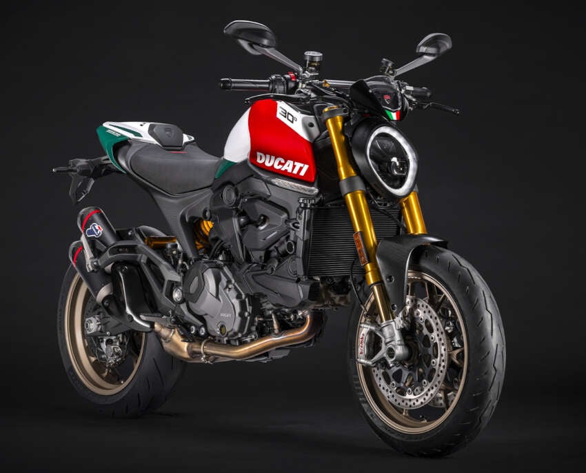 Ducati Monster 30th Anniversary diperkenal – keluaran terhad 500 unit, tambahan kelengkapan prestasi 1648979