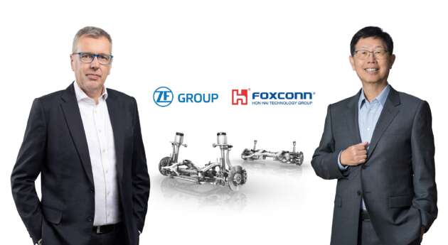Foxconn acquires 50% stake in ZF’s axle system unit