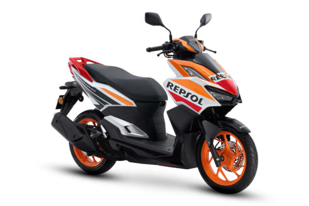 Honda Vario 160 Repsol Edition dilancar di Malaysia – terhad 2000 unit, harga RM10,498 tanpa insurans