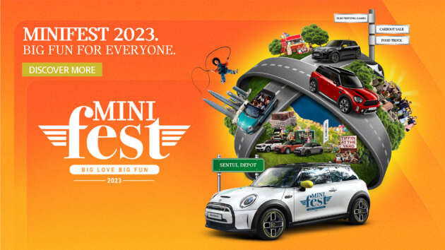 MINIfest 2023 takes place at Sentul Depot on July 22 – fun activities, MINI display, test drive, prizes await