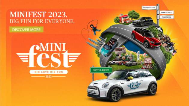 MINIfest 2023 berlangsung di Sentul Depot 22 Julai ini – aktiviti menarik termasuk pameran MINI, pandu uji
