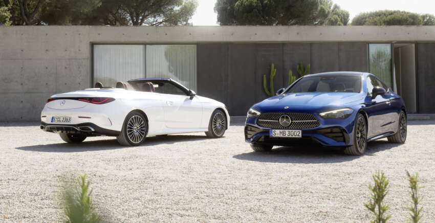 Mercedes-Benz CLE debuts – replaces C-Class and E-Class coupes and cabriolets; 2.0T or 3.0T hybrids 1637056