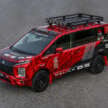 Mitsubishi Delica D:5 Ralliart – MPV lasak untuk pusat operasi bergerak pasukan Ralliart di AXCR 2023!