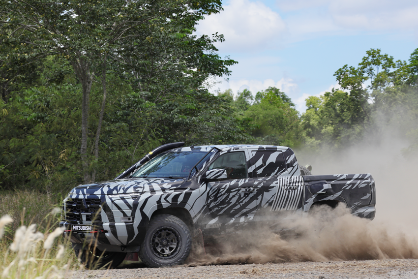 Mitsubishi Triton 2023 Group T1 untuk AXCR 2023 – model produksi belum lancar, versi rali hampir siap! 1635459