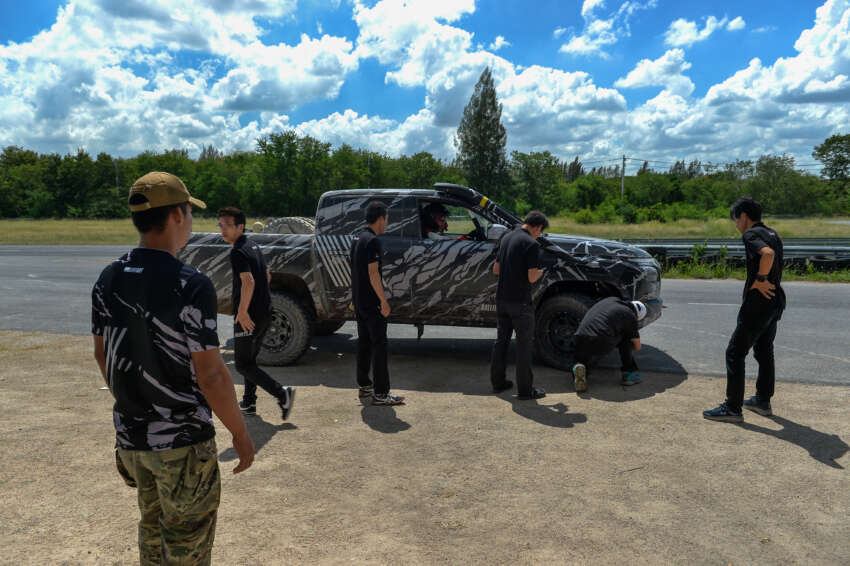 Mitsubishi Triton 2023 Group T1 untuk AXCR 2023 – model produksi belum lancar, versi rali hampir siap! 1635500