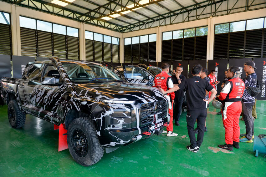 Mitsubishi Triton 2023 Group T1 untuk AXCR 2023 – model produksi belum lancar, versi rali hampir siap! 1635503