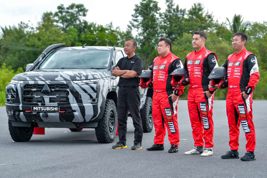 Katsu Taguchi sertai Rifat Sungkar dan Chayapon Yotha dalam pasukan Mitsubishi Ralliart ke AXCR 2023 1635518